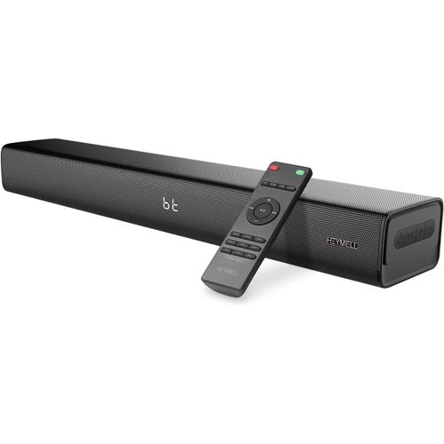 ChenQuanSarl-Compact Petit 120W 2.1Ch Barre De Son Tv Pc Bluetooth 60Cm, Améliorer Le Dialogue Bar De Son Tv, Enceinte Haut Parleur Pc Projecteur, Hdmi Arc Optique Aux Mural.