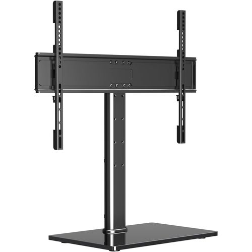 ChenQuanSarl-Support Tv Sur Pied Tv Universel Pour Tv De 37 À 65,70,75"" Jusqu'À 45 Kg, Hauteur Réglable Support Tv Avec Base En Verre Trempé .Vesa 600X400Mm Ts203