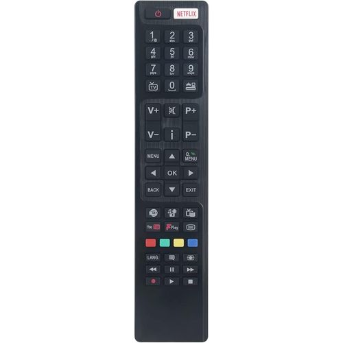 ChenQuanSarl-Rc4848F Télécommande Remplacée Convient Pour Hitachi Tv 49 6T74U 55Hb6T72U 32Hb6J61U 48 6T74U 55Hb6T72U 48Hd6T74 43Hb6T72U And Finlux Tv 32Fmd290B-P For Linsar Tv 24Led4000