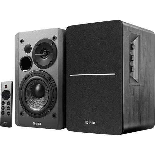 ChenQuanSarl-R1280Dbs Enceintes De Étagère Active Bluetooth - Entrée Optique - Haut-Parleur Moniteur De Studio Wireless 2.0-42W Rms Avec Caisson De Basses Line Out - Noir