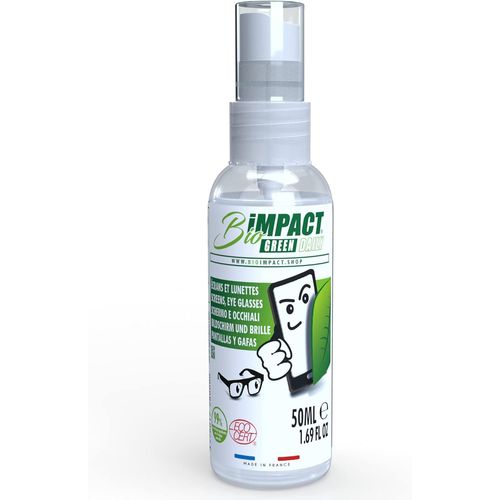 ChenQuanSarl-Spray Nettoyant Ecran Smartphone Et Lunettes - 50Ml - 99% Naturel - Écologique Certifié Par Ecocert