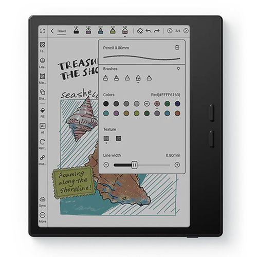 Ebook Onyx Boox Go Color 7`` Gen II Kaleido 3 Carta 1200 64GB Wi-Fi Black