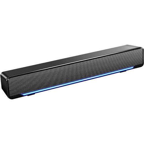 ChenQuanSarl-Barres De Son, Mini Haut-Parleur, Haut-Parleur Stéréo Subwoofer, Bass Surround Sound Box Wired, Music Player, Avec Usb / 3.5Mm Audio Input, Pour Pc Laptop Smartphone Tablet Mp3 Mp4
