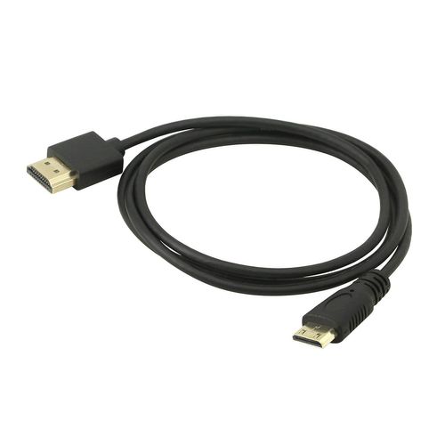 BAERTMY-Câble Hdmi 2.0 Haute Vitesse 4K Ultra Hd 1 M (Norme La Plus Récente) Compatible Ethernet, 3D, Retour Audio¿Hdmi Male To Mini Hdmi Male¿