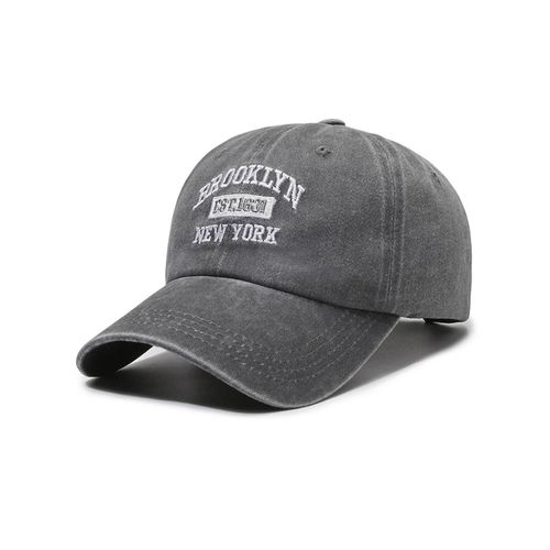 Casquette De Baseball Réglable Brodée Rétro, Chapeau De Soleil Décontracté Pour Hommes Et Femmes, Parfait Pour La Fête Du Dimanche Du Super Bowl--Mz1189-Gy