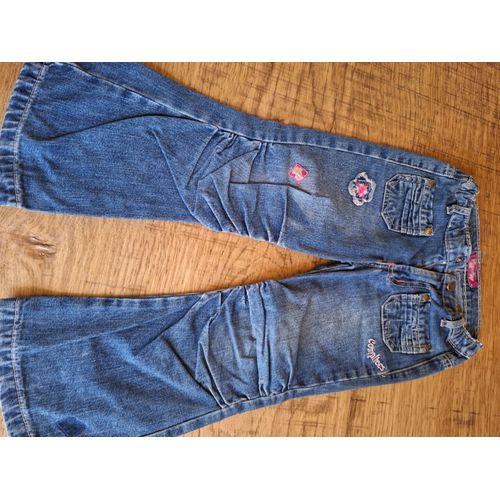 Jean Fille Taille 4 Ans Pattes D&#39éléphant Marque Hippy Poopy