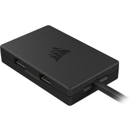 BAERTMY-Usb 2.0 Hub Interne À 4 Ports-4 Ports Usb 2.0 À 9 Broches-Installation Magnétique Facile-Compatible Avec La Plupart Des Cartes Mères Intel Et Amd-Noir