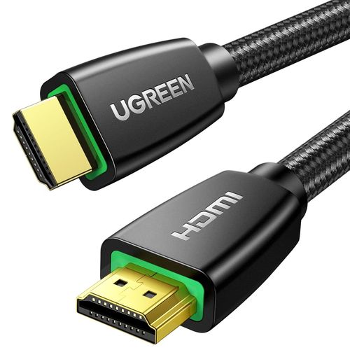 BAERTMY-Câble Hdmi 4K Ultra Hd Cordon 2.0 Haute Vitesse Par Ethernet En Nylon Tressé Supporte 3D Hdr Retour Audio Compatible Avec Ps5 Ps4 Ps3 Lecteur Blu Ray Xbox 360 Pc Ampli Tv Écran (2M)