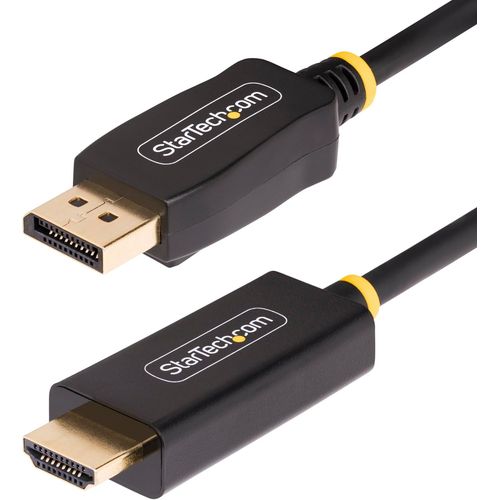 BAERTMY-Câble Adaptateur Displayport Vers Hdmi De 2M, 4K 60Hz Avec Hdr, Dp Vers Hdmi 2.0B, Convertisseur Vidéo Actif