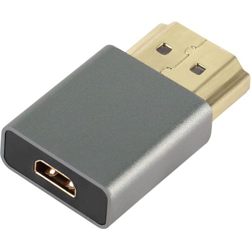 BAERTMY-Micro Hdmi Vers Hdmi Convertisseur Adaptateur Plaqué Or Hdmi Mâle Vers Micro Hdmi Femelle Extender Adaptateur 4K 3D @ 60Hz
