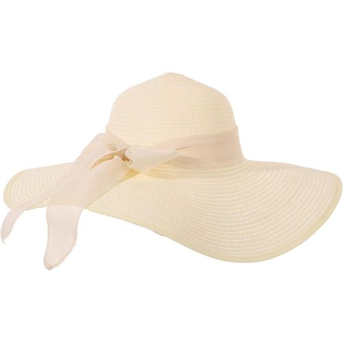 Asas-Chapeau De Paille Pour Femmes,Capelines De Soleil D¿Été Upf 50,Capelines De Plage À Large Bord,Chapeaux Pliables À Roulettes Pour Femmes Dame Et Fille