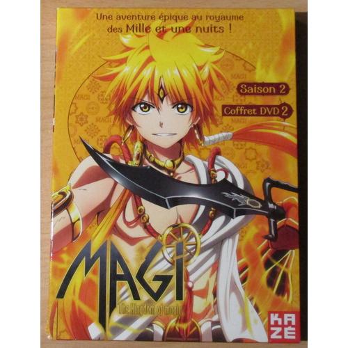  Magi - The Kingdom of Magic - Saison 2 - Box 2/2 Dvd : Masunari  Koji: Movies & TV