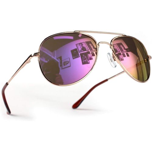 Asas-Lunettes De Soleil,Miroir,Lunettes Aviateur Pour Hommes,Femmes Et Enfants,9 Couleurs,Filtre Uv400,Cat 3,Lunettes Aviateur Unisexes