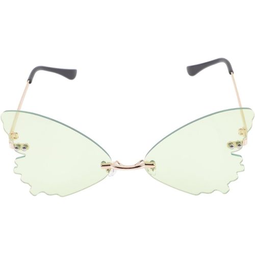 Asas-Ailes Sans Monture-Amusant Femmes Lunettes Cool Costume De Fête Femme Lunettes De Soleil De Plage Fée Lunettes Pièces Violet