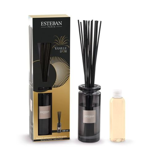 Esteban Paris Parfums - Bouquet parfumÃ© initial - Vanille d'or 100 ml  - Noir