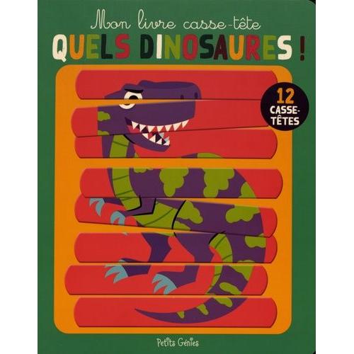 Mon Livre Casse-Tête Quels Dinosaures !