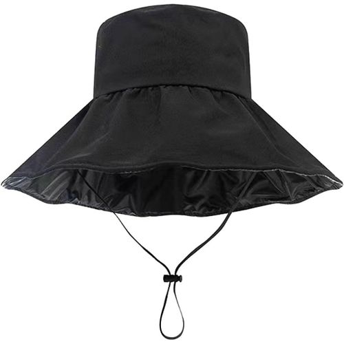 Asas-Chapeau De Soleil Pliable Pour Homme Et Femme-Large Bord-Protection Uv-Avec Sangle De Menton-Chapeau De Plage-Protection Solaire