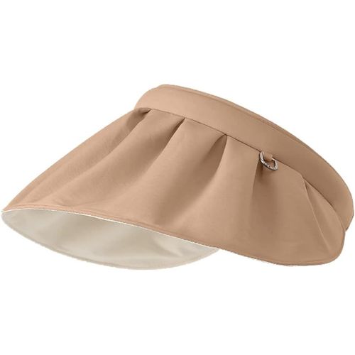 Asas-Large Bord Chapeau De Plage¿Anti Uv Casquette Visière¿Pour Plein Air Loisirs,Plage Voyage,Running.¿Orange¿