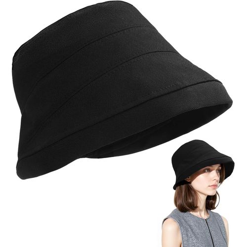 Asas-Chapeau Femme Été-Capeline Pliable À Large Bord,Respirante & Chic Pour L¿Extérieur