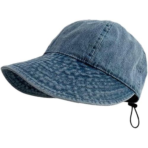 Asas-Chapeau De Soleil En Denim Pour Femme,Casquette De Baseball À Large Bord,Chapeau De Plage Pliable,Chapeau Vintage Été,Cadeau Surprise Pour Filles