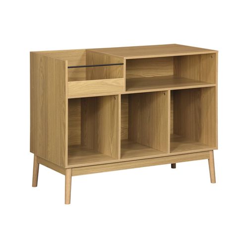 Meuble Vinyle Vintage Décor Bois Dune L 100 X L 48 X H 81.5cm