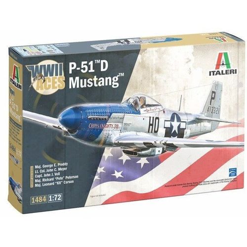 Maquette Avion P-51d Mustang Aces - 1/72-Italeri