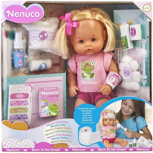 NAERYUT-Cure,Doll For Playing Doctor With Accessories,For Children Over Two Years (Famosa 700016256)