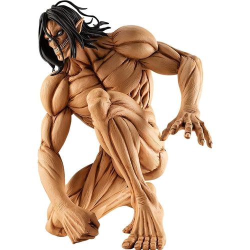 NAERYUT-Attack On Titan Eren Jaeger Anime Modèle Figurines Statue,Géant Anime Figurines Modèle D'Action Jouets Cadeaux Personnages Titan Caractère Pvc Anime Cartoon Jeu Modèle Statue Toy Collection