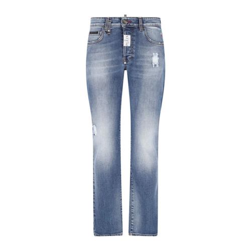 Philipp Plein - Jeans > Straight Jeans - Blue