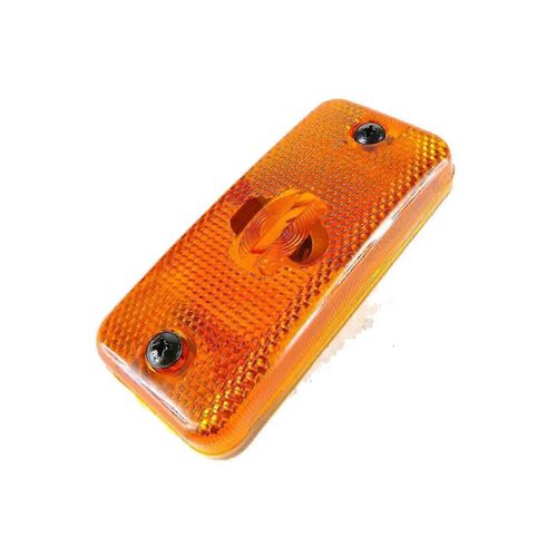 Haute Qualité1x Voiture Led Clignotant Feu Orange Feu De Position Latéral Camion Remorque Couverture Extérieure Sans Lampe Pour Iveco Fiat Volvo 500308514