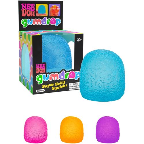 NeeDoh Gumdrop Squishy Fidget Toy - Balle anti-stress sur le thème de la sucrerie - Jouet sensoriel pour enfants pour le sou[3650]