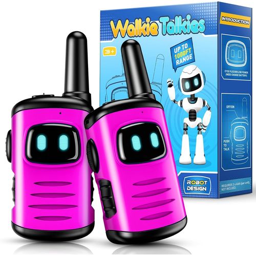 Jouet Fille 3 4 5 6 7 8 Ans, Cadeau Fille 3-12 Ans Talkie Walkie Fille Jeu Fille 3-10 Ans Toki Walki Idée Cadeau Anniversair[3185]