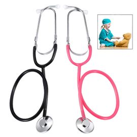 2 Pièces Stethoscope Jouet Enfant, Jouet de Stéthoscope de Travail pour Cosplay, Équipements Éducatifs ou de la Pratique[2615]