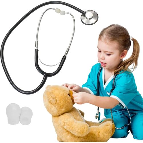 Stéthoscope Enfant Jouet,Stéthoscope Factice,Stéthoscope Bleu,Mini Stéthoscope,Jouet de Stéthoscope de Travail pour Cosplay,[1462]