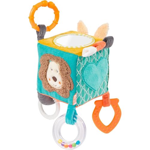 Cube D'éveil Funky Friends - Jouet De Développement Moteur À Accrocher Pour Bébé À Suspendre Dans La Poussette, Le Lit Ou La[558]