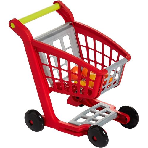 Jouets Ecoiffier - 1225 - Chariot de supermarché pour enfants et ses accessoires 100 % Chef - 12 pièces - Dès 18 mois - Fabr[891]