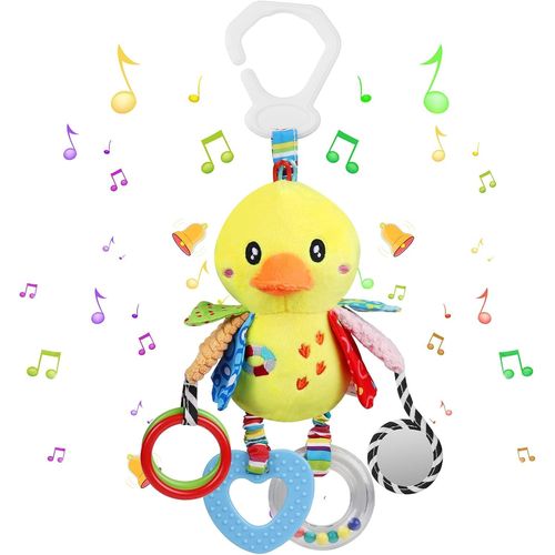Bébé Jouet De Poussette Peluche, Berceau Hochet Jouets Animales, Jouets Doux De Bébé De Hochets,Dentition Jouet Pour 3 6 9 1[241]