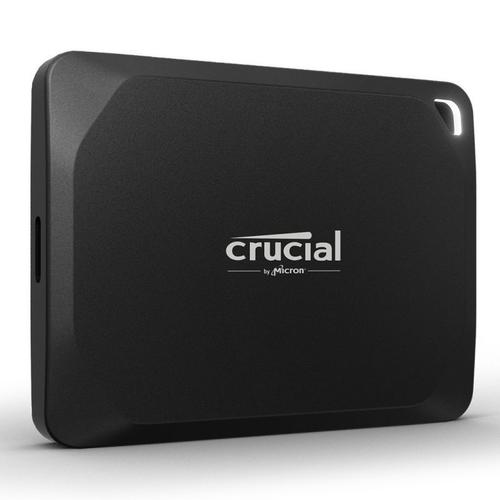 Crucial X10 Pro - SSD - chiffré - 1 To - externe (portable) - USB 3.2 Gen 2 (USB-C connecteur) - AES 256 bits