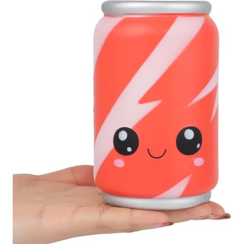 Jouet Squishies Red Can de 4,7 Pouces Kawaii Jouet Mou Lente Remontée Aliments Squishy Soulagement du Stress pour Enfants et[614]