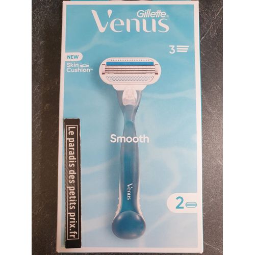 Rasoir Gillette Venus + 2 Recharges De 3 Lames, Rasoir Gillette Pour Femme 