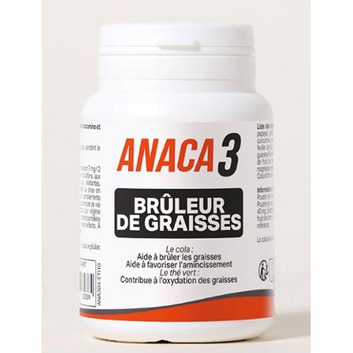 Anaca3 Brûleur De Graisses Aide À Favoriser L'amincissement Maigrir Sans Régime Anorexie Thé Vert Oxydation Des Graisses - 2 Gélules Par Jour 