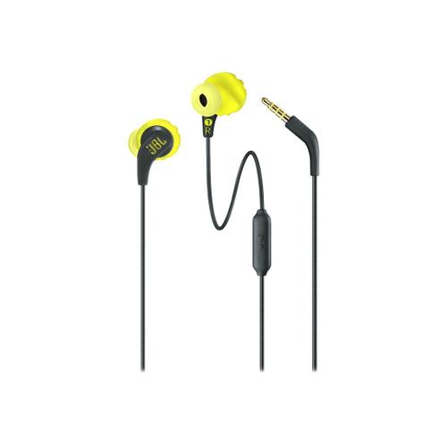 JBL Endurance RUN - Écouteurs avec micro - intra-auriculaire - filaire - jaune
