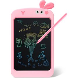 Tableau d'écriture LCD à partir de 2 3 4 5 6 ans fille garçon enfant jouet 8,5 pouces écran coloré LCD tableau magique lapin[5044]