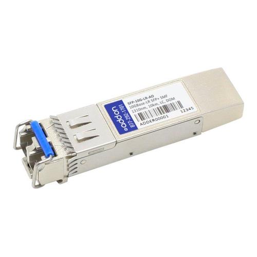 AddOn Cisco SFP-10G-LR Compatible SFP+ Transceiver - Module transmetteur SFP+ - 10GbE - 10GBase-LR - 1310 nm - pour P/N: FPR4215-ASA-K9, FPR4215-NGFW-K9, FPR4225-NGFW-K9, HCI-FI-6454-M6...