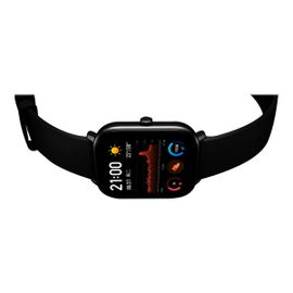 Amazfit Gts - Noir Obsidienne - Montre Intelligente Avec Bracelet - Silicone - Noir - Affichage 1.65" - Nfc, Bluetooth - 24.8 G