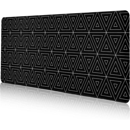 ERSHI-Tapis de souris de jeu, 90x40cm XXL, grand gaming mouse pad, base antidérapante et bords cousus haute densité,protection de [8