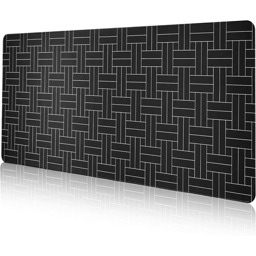 ERSHI-Tapis de souris de jeu, 90 x 40cm XXL,grand gaming mouse pad, base antidérapante et bords cousus haute densité,protection de[8