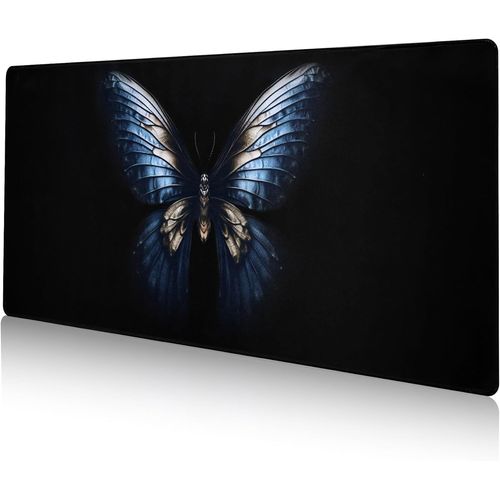 ERSHI-Tapis de souris de jeu, 90 x 40 cm XXL,grand gaming mouse pad, base antidérapante et bords cousus haute densité,protection d[8