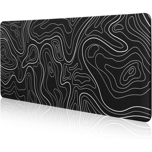 ERSHI-Tapis de Souris de Jeu, 90 x 40cm, XXL, Grand Gaming Mouse Pad, Base antidérapante et Bords Cousus Haute densité,Protection [8