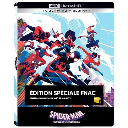 Spider-Man : Across The Spider-Verse - Exclusivité Fnac Boîtier Steelbook - 4k Ultra Hd + Blu-Ray